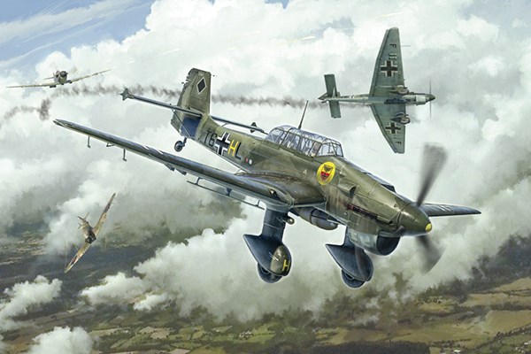 Bild p� 1:48 Junkers JU-87B Stuka