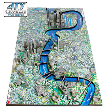 4D Cityscape Puzzle London, England