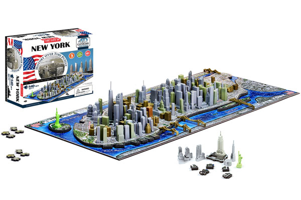 Bild p� 4D Cityscape Puzzle New York, USA
