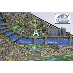 Thumbnail 734 f�r 4D Cityscape Puzzle Paris, Frankrike