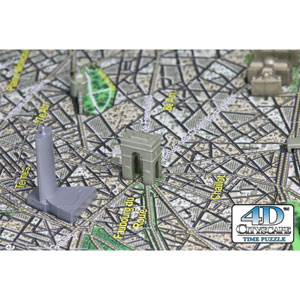 Thumbnail 734 f�r 4D Cityscape Puzzle Paris, Frankrike