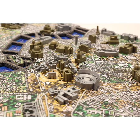 4D Cityscape Puzzle Rome, Italy