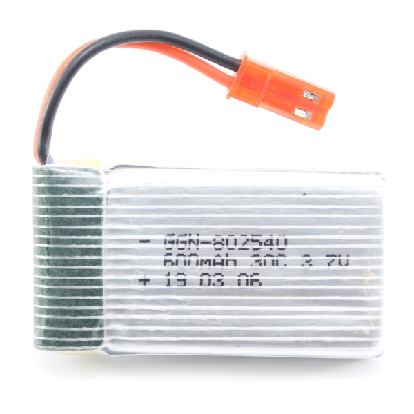 Bild p� Batteri - 3,7V 600mAh LiPo- 510-003 - 30C