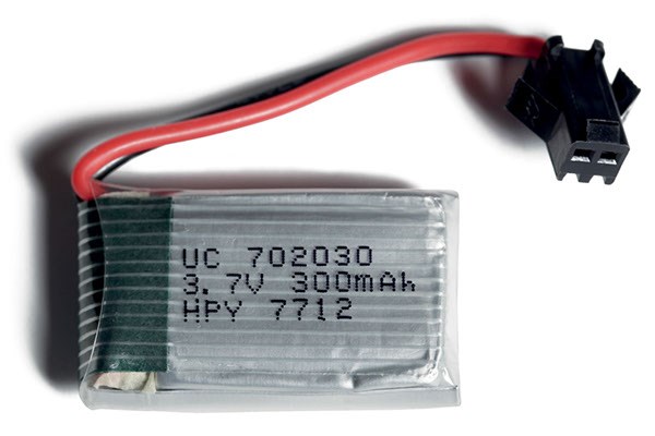 Batteri - 3,7V 300mAh LiPo - till 534431 534