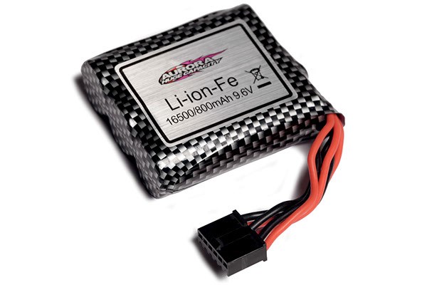 Bild p� Li-ion battey 9,6V 800mAh with 6 exits (Ed 2)