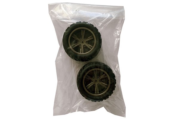 16-ZJ01 - Tire with grey wheel rim