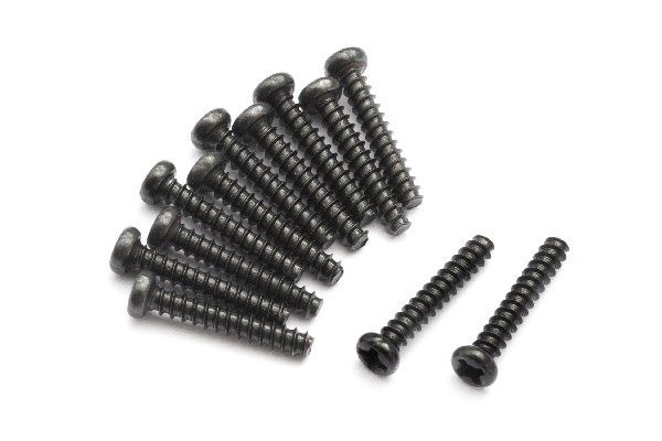 RC Radiostyrt Pan head Self Tapping Screws PBHO2*12mm