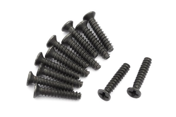 RC Radiostyrt Countersunk Self Tapping Screws KBHO2.3*12mm