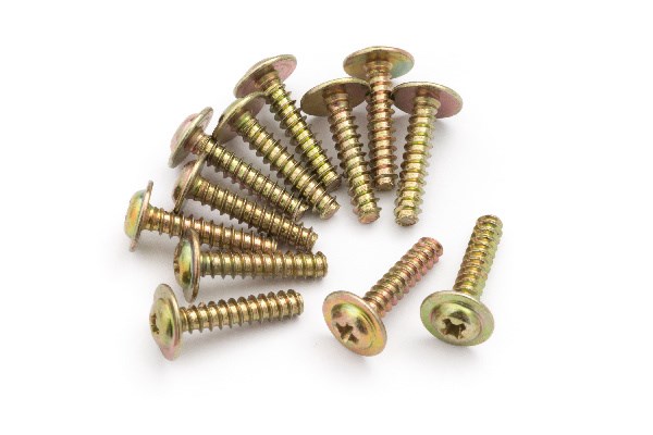 RC Radiostyrt Flange Head Self Tapping Screws PWTHO2.6*12mm