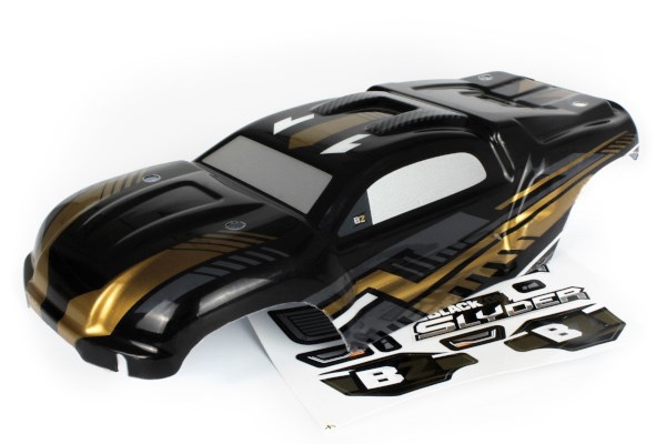 RC Radiostyrt Slayer ST Body (Black/Gold)