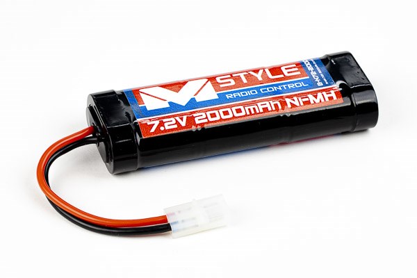 RC Radiostyrt Batteri NiMh 7,2V 2000mAh