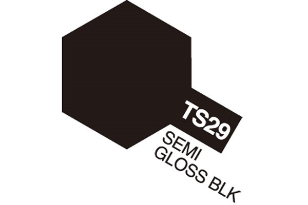 RC Radiostyrt TS-29 Semi Gloss Black - Tamiya