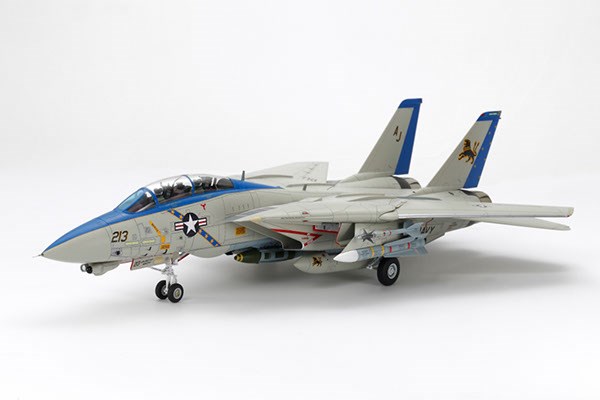 RC Radiostyrt Byggmodell flygplan - Grumman F-14D Tomcat - 1:48 - Tamiya