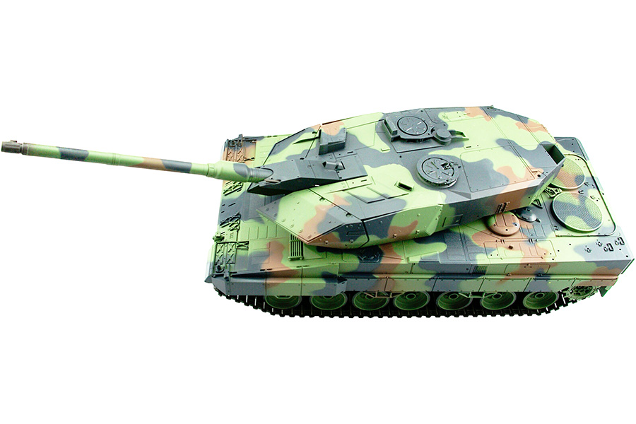 Radiostyrd stridsvagn - 1:16 - Leopard 2 A6 V7 - 2,4Ghz - BB+IR - RTR