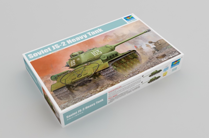 Byggmodell stridsvagn -  Soviet Js-2 Heavy Tank - 1:35 - Trumpeter