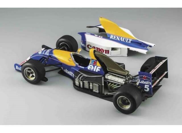 Byggmodell bil - Williams FW14 with metalparts - 1:24 - Hasegawa