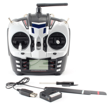 Thumbnail 734 f�r Demo - Helicopter 6051 - 4CH - 2,4Ghz - RTF