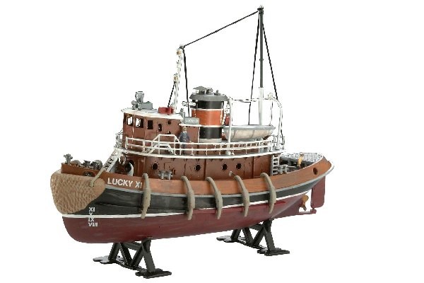 RC Radiostyrt Byggmodell båt - Harbour Tug Boat - 1:108 - Revell