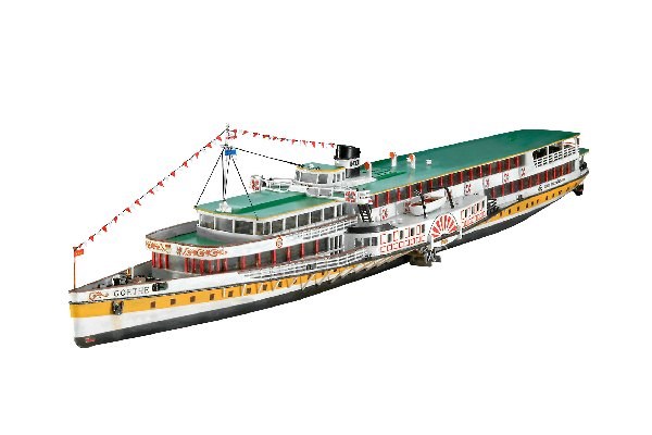 RC Radiostyrt Byggsats - Paddle Steamer "Goethe" - 1:160 - Revell