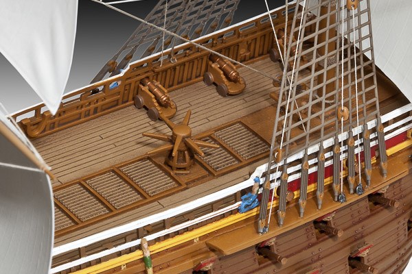 Thumbnail 734 f�r Byggmodell skepp - Royal Swedish Warship VASA - 1:150 - Revell