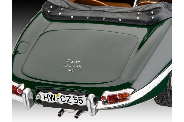 Byggmodell bil - Jaguar E-Type Roadster - 1:24-  Revell