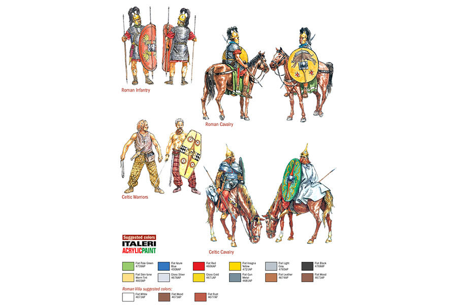 Byggmodell - Battleset Pax Romana - 1:72 - Italieri