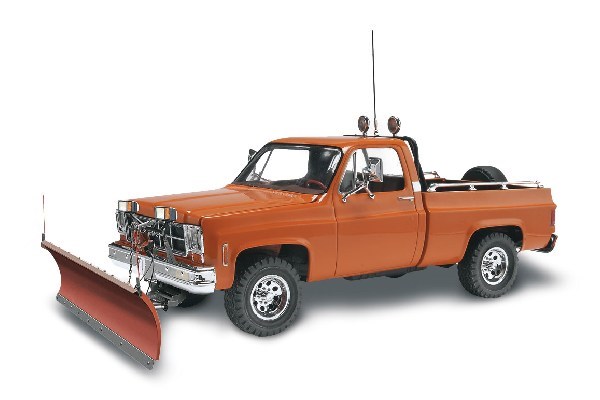 RC Radiostyrt Byggmodell bil - GMC Pickup med snöplog - 1:24 - Revell