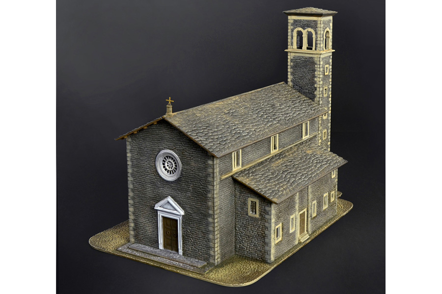 Byggmodell - Church - 1:72 - Italieri