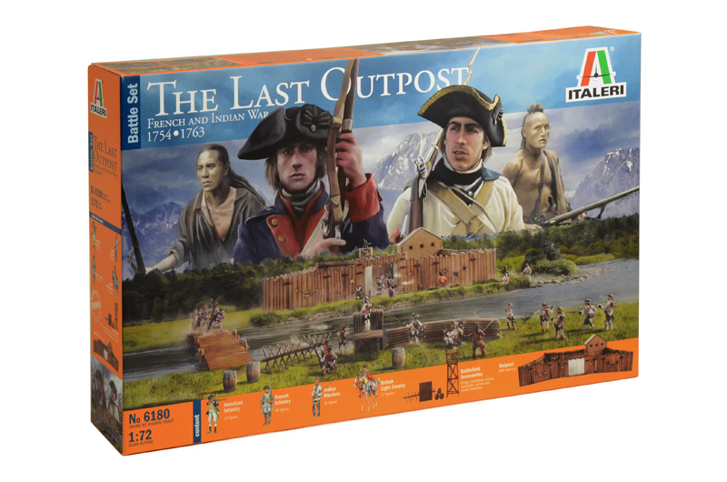 Byggmodell - The Last Outpost 1754-1763 - 1:72 - Italieri