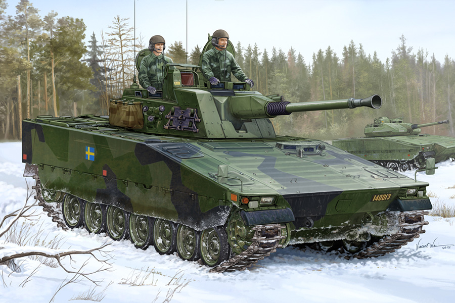 Byggsats Stridsvagn - Sweden CV90-40 IFV - 1:35