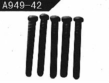 RC Radiostyrt A949-42 - Round head screw level M2*17.5 10