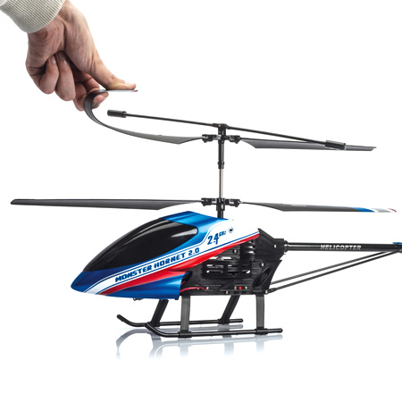 RC helikopter - Monster Hornet 2.0 - 3CH - 2.4 GHz - RTF