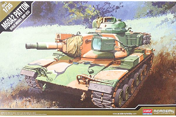 RC Radiostyrt Byggmodell stridsvagn - US Army M60A2 Patton - 1:35 - AC