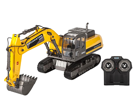 Thumbnail 693 f�r Demo - Radiostyrd gr&auml;vmaskin - 1:12 Gr&auml;vmaskin - Premium Label Excavator - 2,4Ghz - RTR