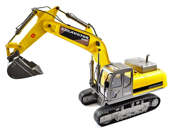 Bild p� Demo - Radiostyrd gr&auml;vmaskin - 1:12 Gr&auml;vmaskin - Premium Label Excavator - 2,4Ghz - RTR