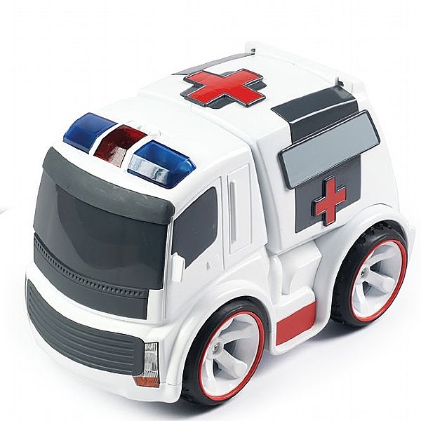Bild p� Radiostyrd bil - Silverlit Power in Fun Ambulance - RTR