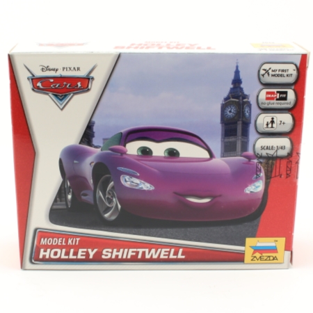 Byggmodell snap - Holley Shiftwell- Disney Cars
