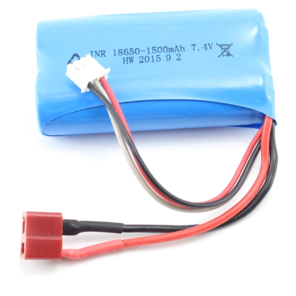 RC Radiostyrt Batteri - 7,4V 1500mAh Li-Ion - BZ