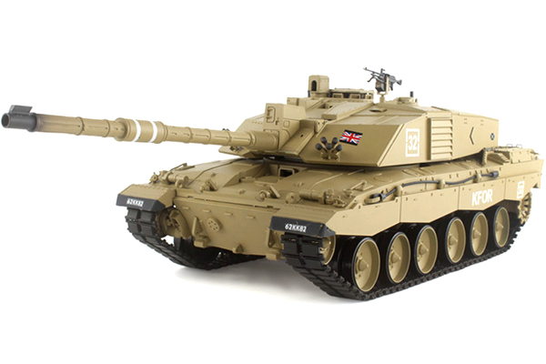 RC stridsvagn - V6 ny - 1:16 - Challenger 2 METALL Upg. - 2,4Ghz - TR