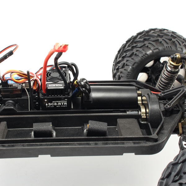 RC bil - VKAR BISON 4WD - 2,4Ghz - RTR