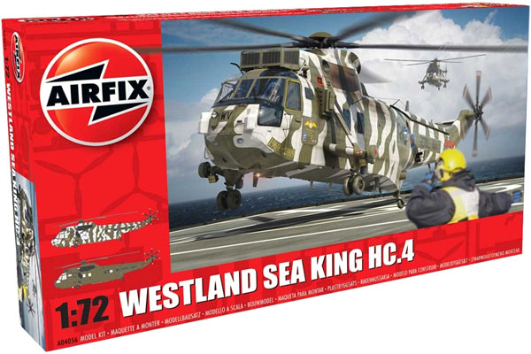 RC Radiostyrt Byggmodell helikopter - Westland Sea King HC.4 - 1:72 - Airfix