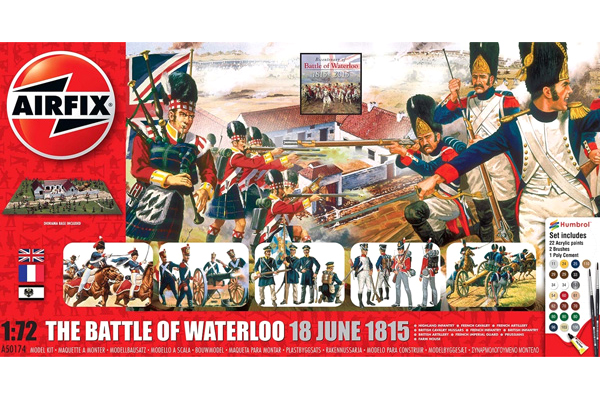 Byggmodell Battle of Waterloo 18 June 1815 Gåvoset 1:72 - Airfix