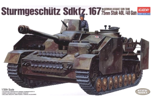 RC Radiostyrt Byggmodell tanks  - Sturmgeschutz Iv - 1:35 - AC