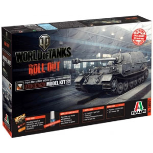 RC Radiostyrt Byggmodell tanks  - World Of Tanks - Ferdinand - 1:56 - IT