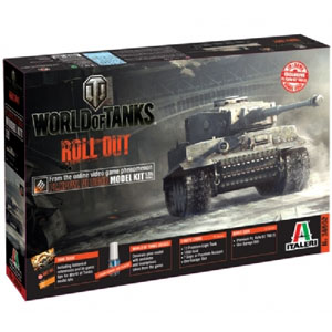 RC Radiostyrt Byggmodell tanks  - World Of Tanks - Pz.Kpfw. Iv Tiger - 1:56 - IT
