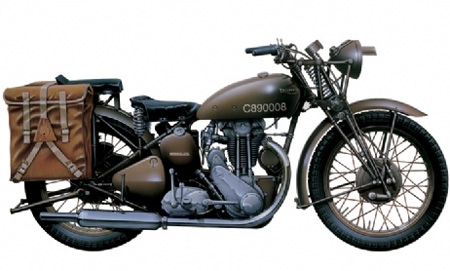 RC Radiostyrt Motorcykel byggmodell - Triumph 3Hw Solo - 1:9 - IT