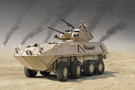 RC Radiostyrt Stridsfordon Byggmodell - LAV-25 Piranha GULF WAR - 1:35 - IT