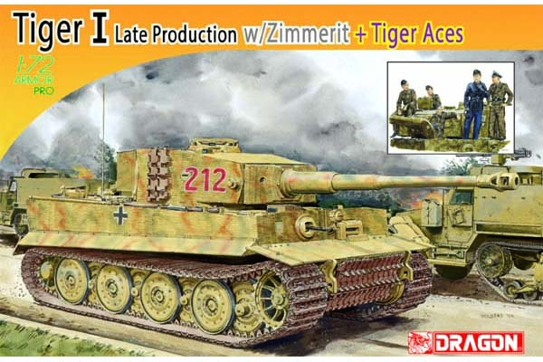 Bild p� Byggmodell tanks - Pz.Kpfw.VI Ausf.E Tiger I Late - 1:72 - Dr