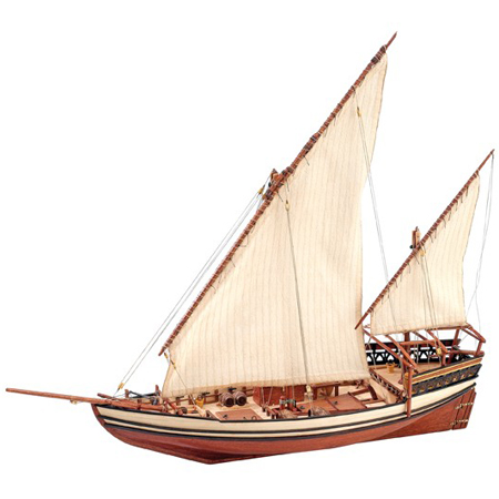 Byggsats båt trä - Sultan arab dhow - 1:60 - ArtS