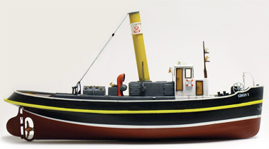 Byggmodell båt trä - Liman II - Steam Tugboat - 1:50 - TM